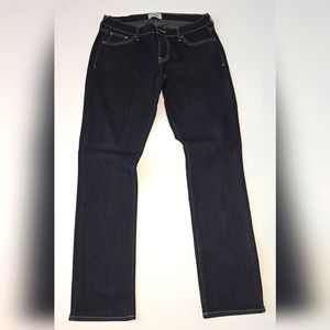 Old NAVY Dark Blue Denim Jeans. Style Flirt . Size 6